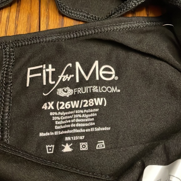 Fit for Me by Fruit of the Loom Open Back Cap Sleeve Top - Picture 3 of 7